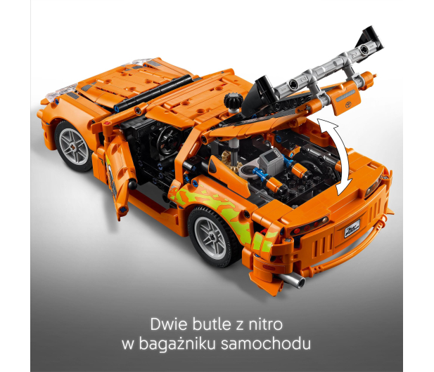 LEGO Technic 42204 Fast and Furious Toyota Supra MK4 - 1308191 - zdjęcie 7